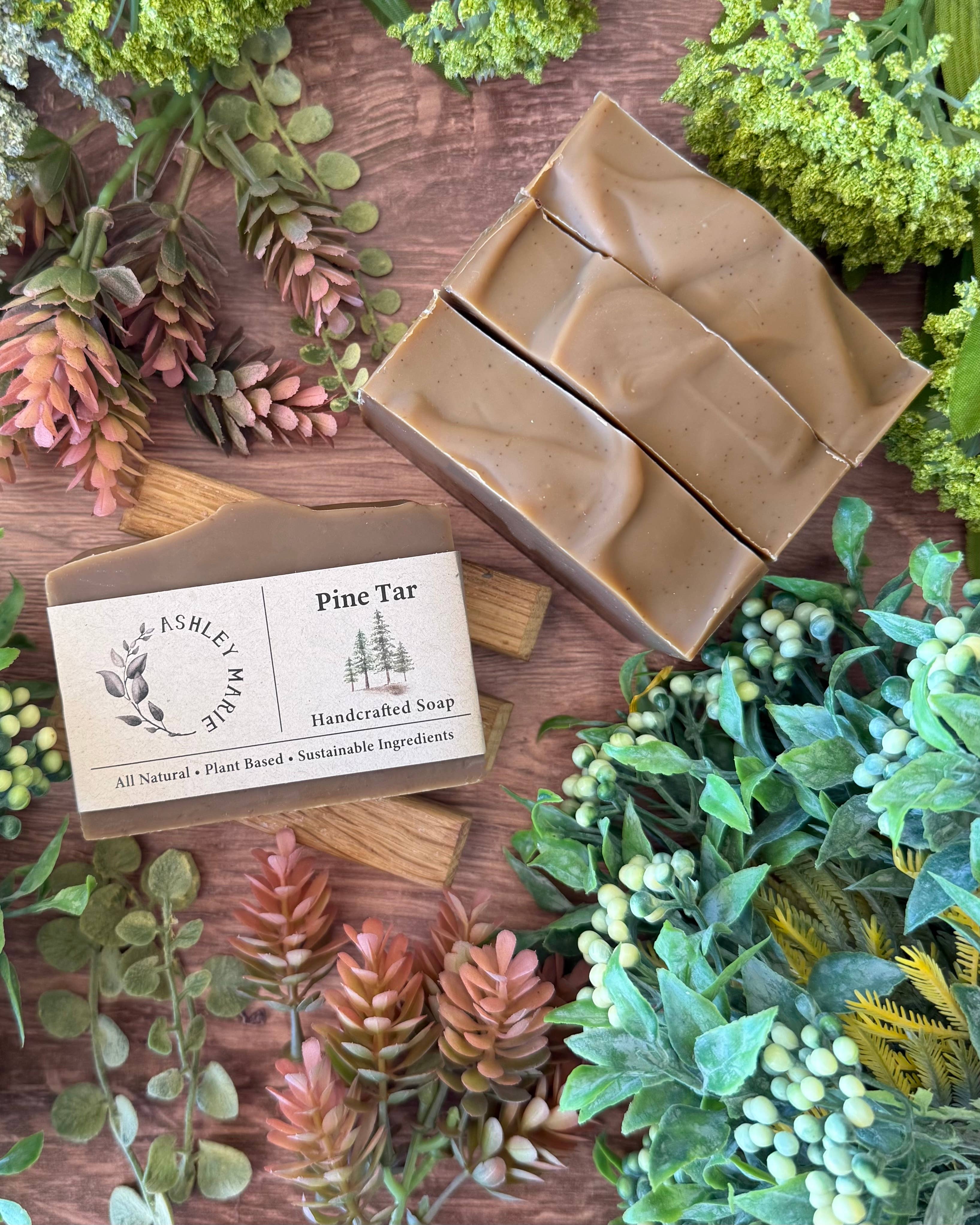 Ashley Marie Soap - Wholesale Bar Soap - Pine Tar Handmade Soap Bar | Natural Cold Process2