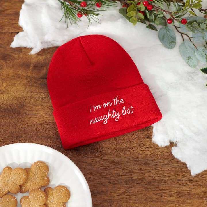 Primitives by Kathy - Wholesale Beanie - Unisex - I'm On The Naughty List Beanie3