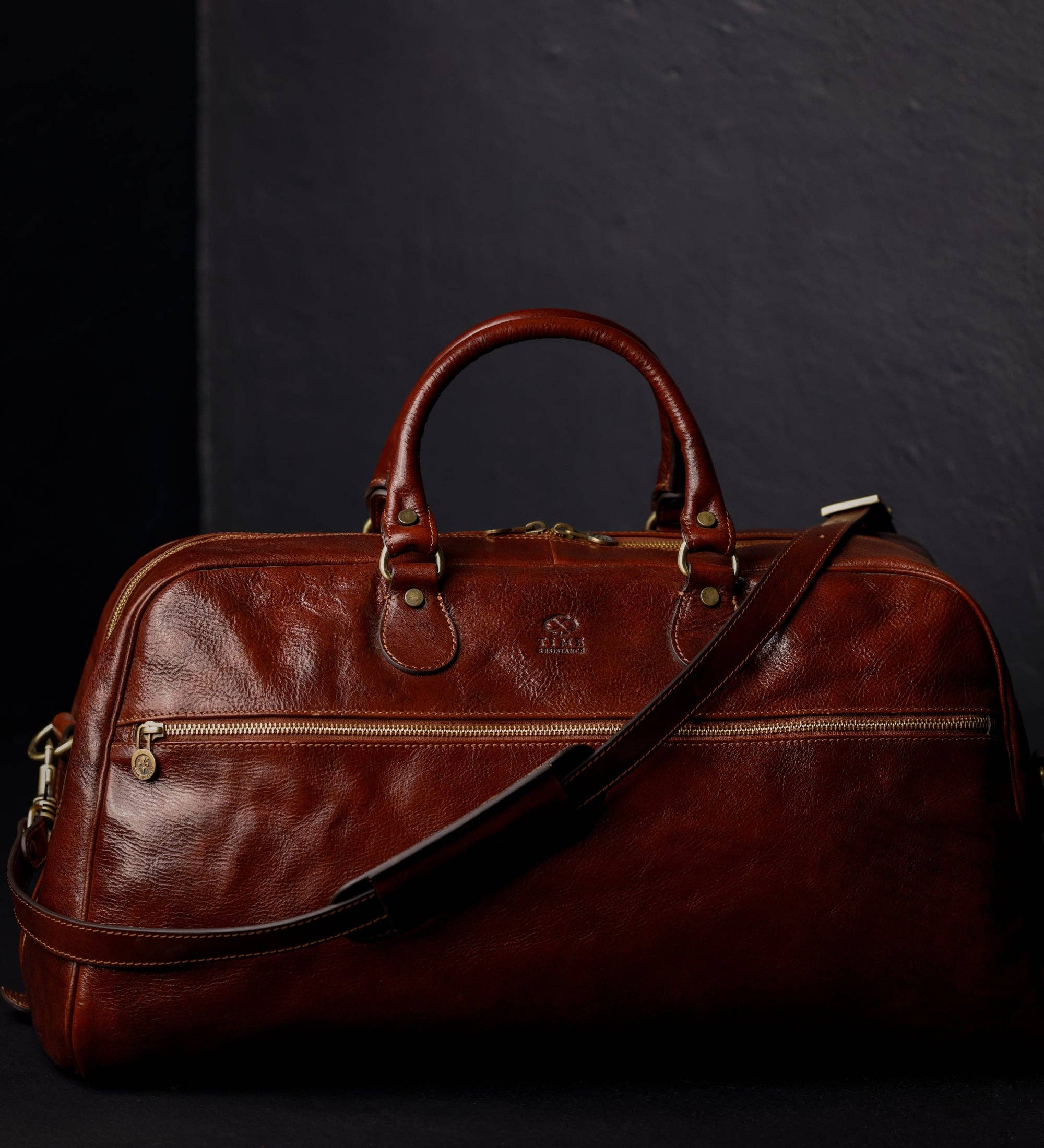 Time Resistance - Wholesale Weekender Bag - Men's - Leather Duffel Bag - Fear and Loathing in Las Vegas7