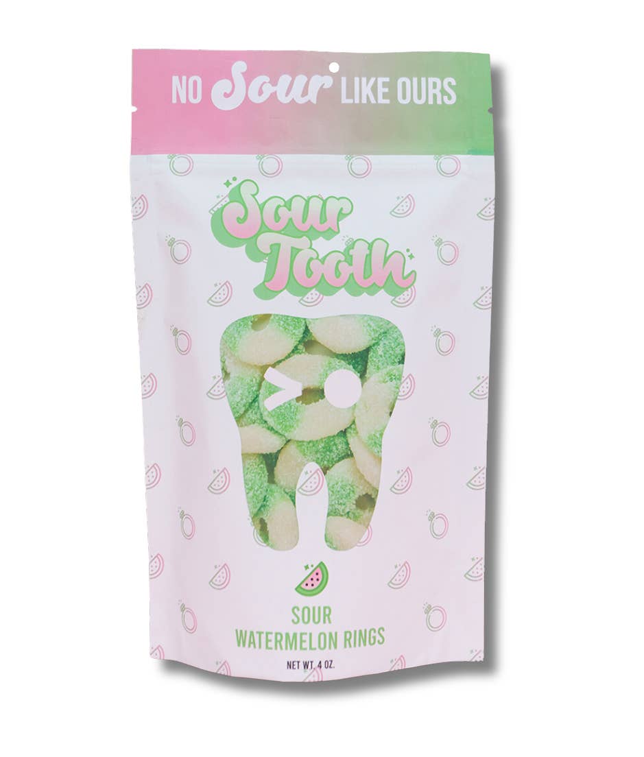 Sour Tooth - Wholesale Gummy - Sour Watermelon Rings