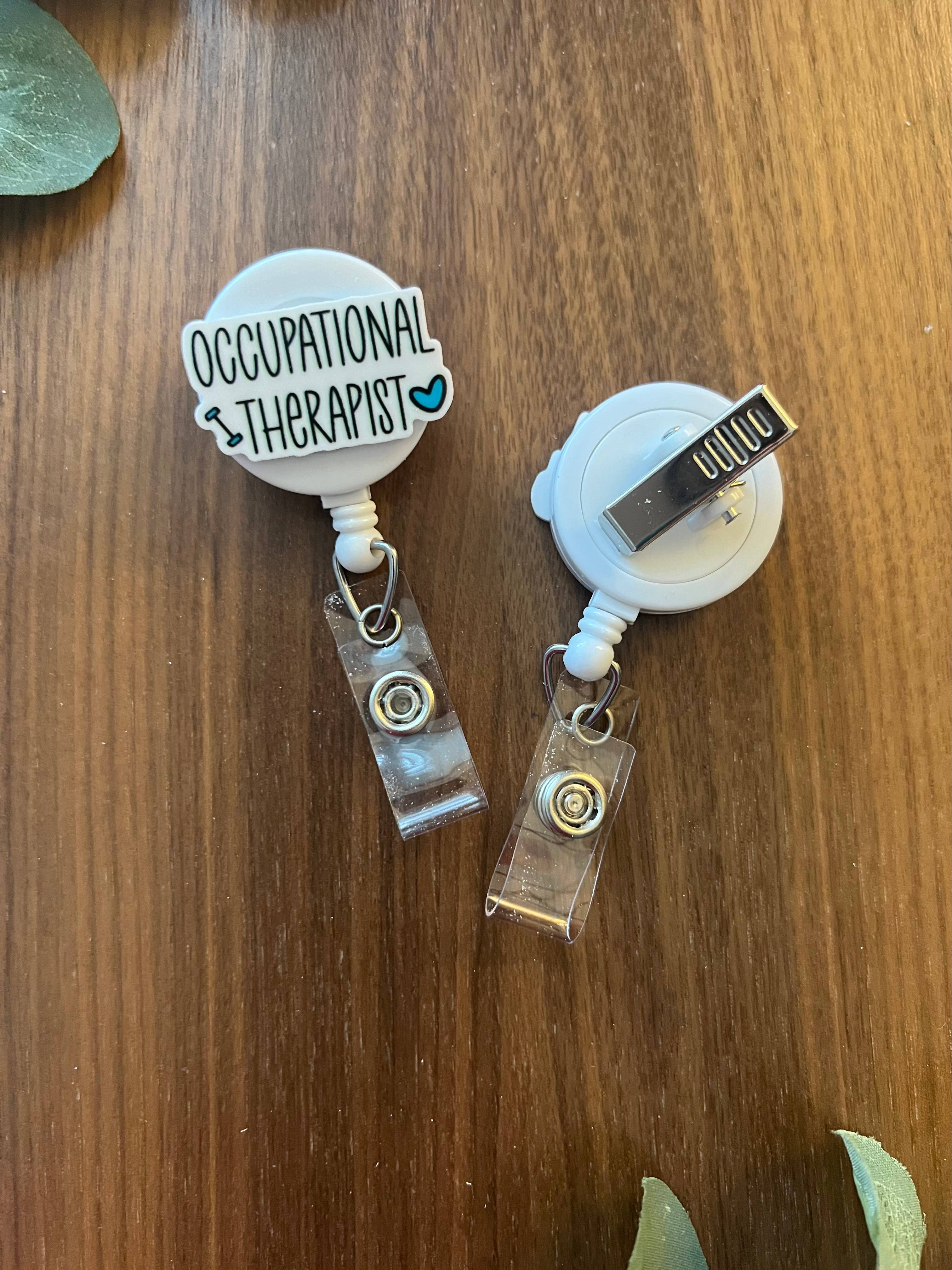 Katesy Things - Wholesale Badge Accessory - Women's - Occupational Therapist Badge Reel1