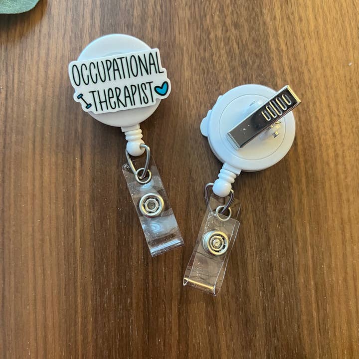Katesy Things - Wholesale Badge Accessory - Women's - Occupational Therapist Badge Reel1