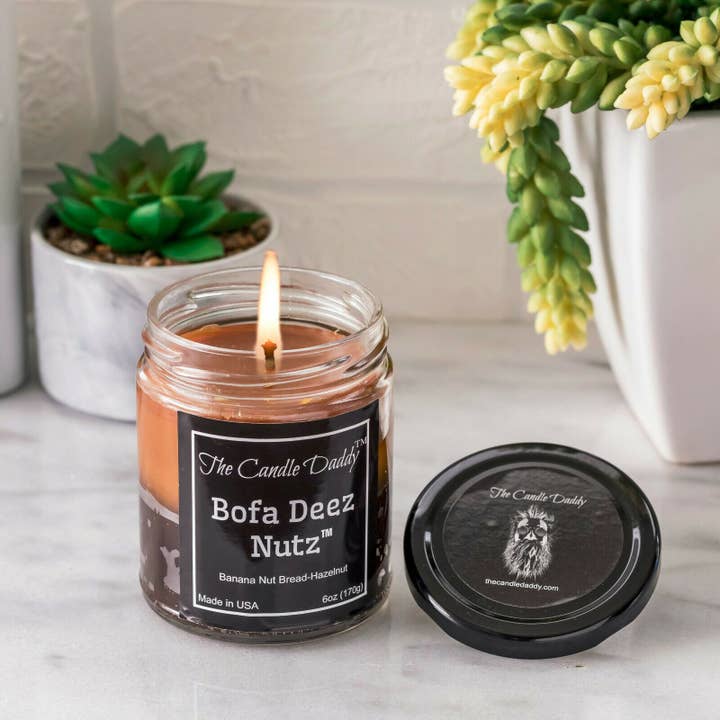 The Candle Daddy - Wholesale Jar/Filled Candle - Top 100 Candles on Amazon- Bofa Deez Nutz Candle-sells FAST!2