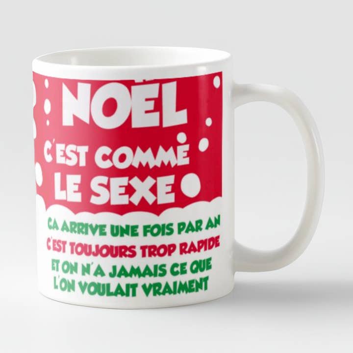 Noël c’est comme le sexe : Le mug plein de surprises for wholesale by CALLVIN EU