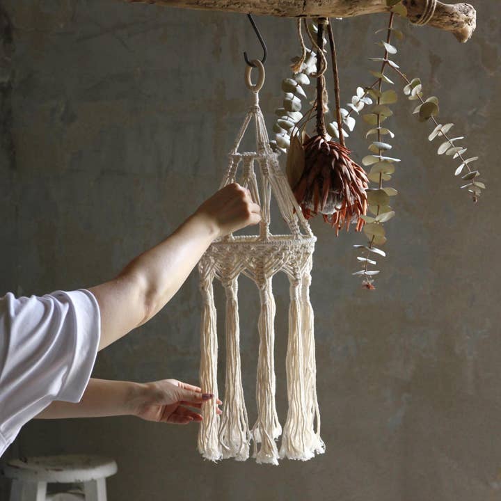 Time Concept - Wholesale Decorative Tassel/Wall Drop - Bohemian Macrame Hanging Collection7