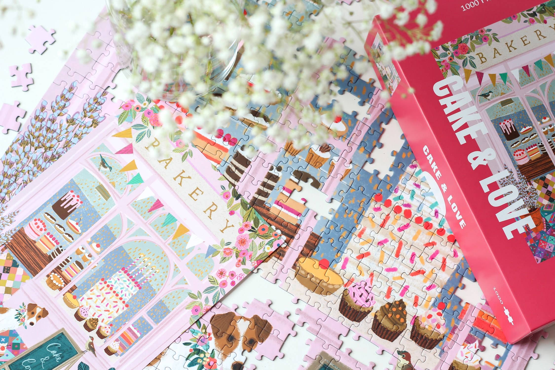 Piecely Puzzles - Wholesale Puzzle - Adult - Cake & Love puzzle, 1000 pieces1