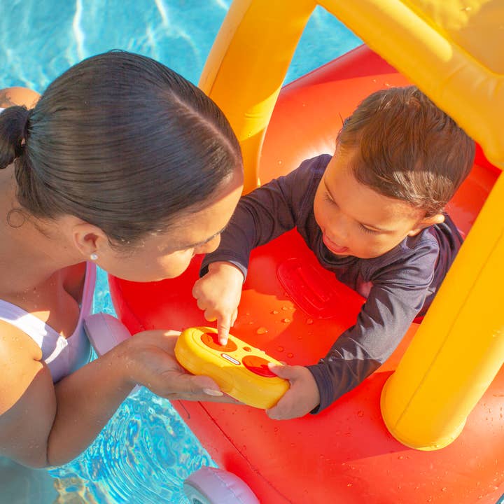 PoolCandy - Wholesale Inflatable Toy - Kids & Baby - Little Tikes Motorized Cozy Coupe Remote Control Baby Boat
