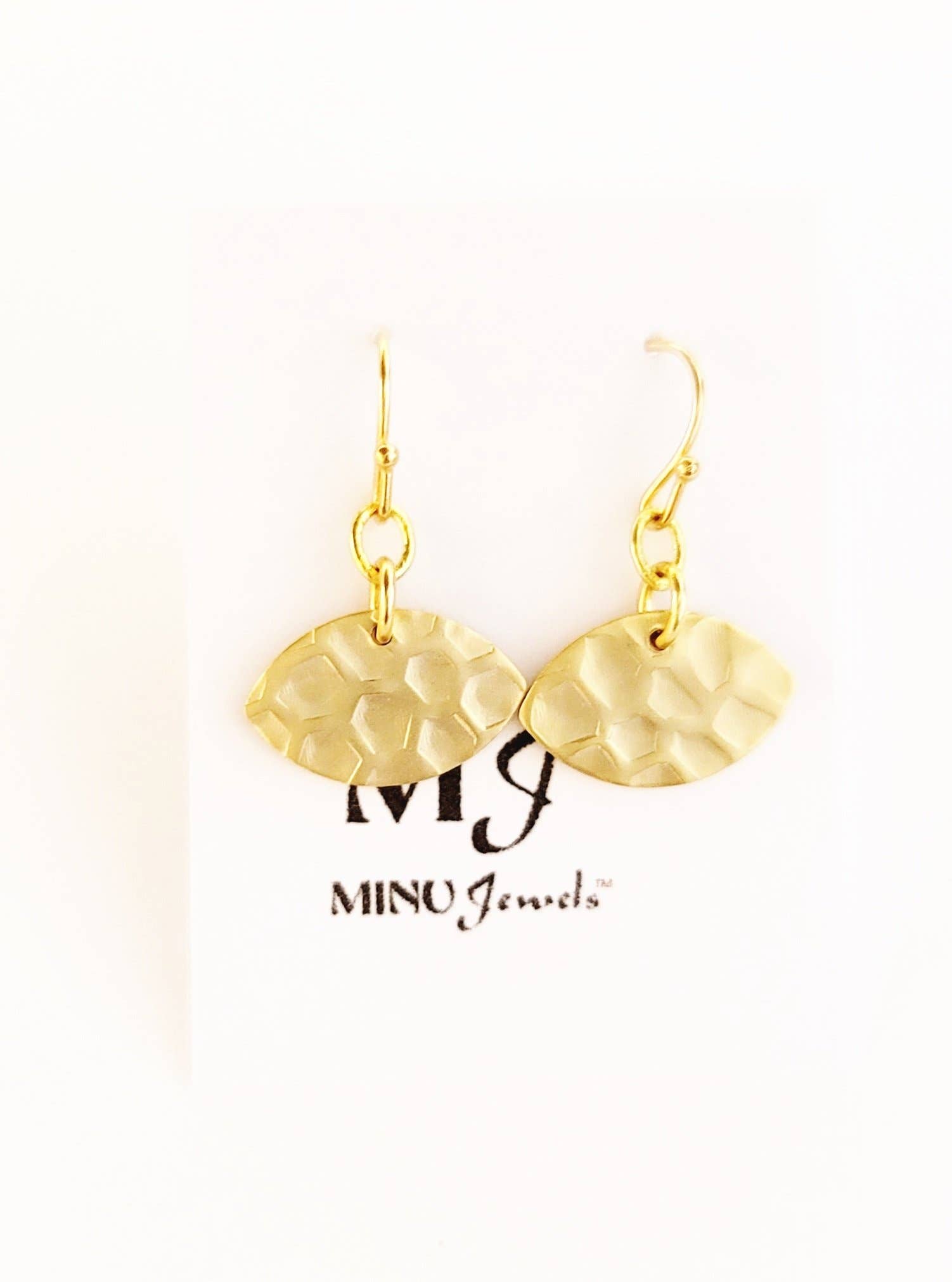 MINU Jewels - Wholesale Dangle Earrings - Gold Ain Earrings1