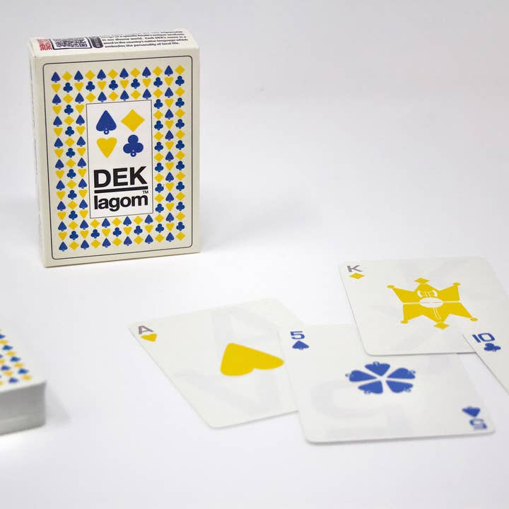 Storyastic - Wholesale Playing Cards - DEK of Cards: lagom (Sweden) Impeccable Scandinavian Design2
