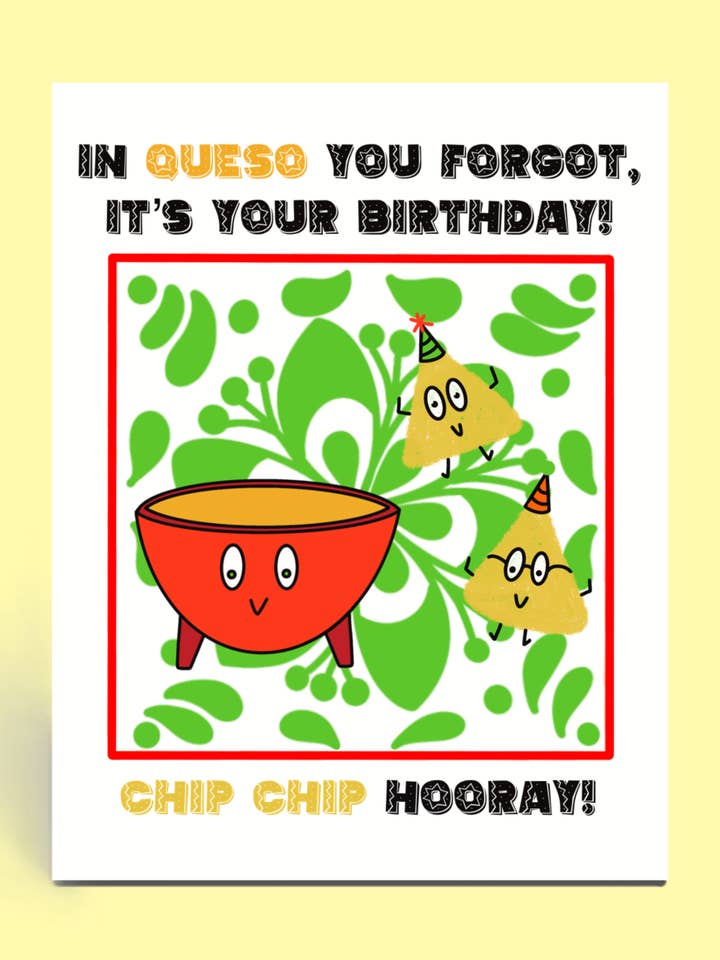 Queso aniversário Hurrah por atacado de Cards o' Glee LLC