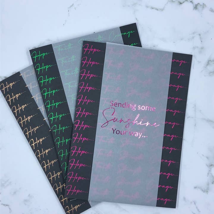 D. Johnson & Co Greetings - Wholesale Thinking of You Card - Sending Some Sunshine Thinking Of You Card4