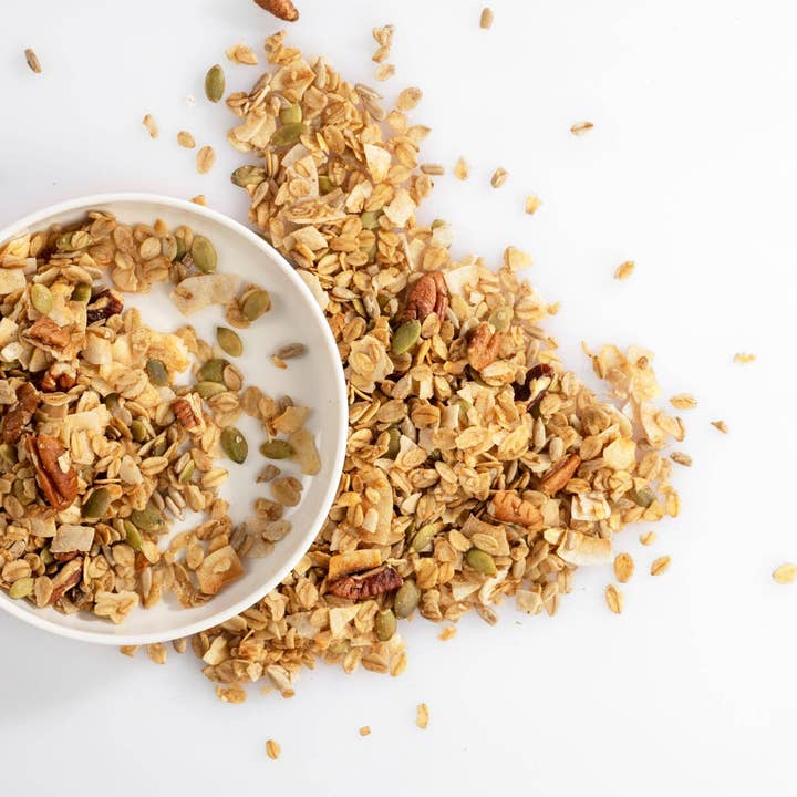 Superbon Chips de Madrid - Vente Granolas - Granola #5 aux pacanes et aux amandes 5 kg - I Just Love Breakfast