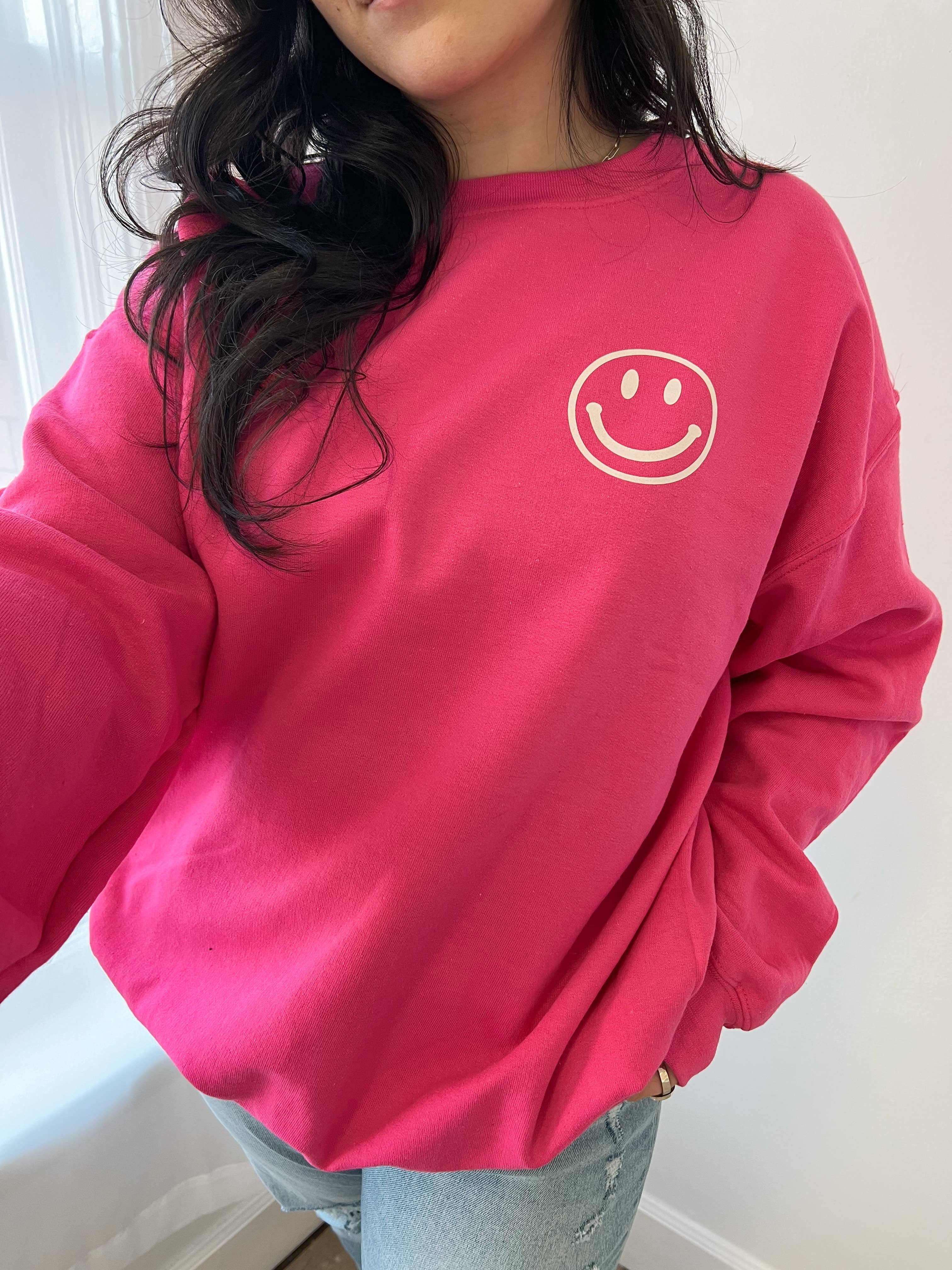 Pacific North Tess - Vente Sweat-shirt à imprimés – femme - J'espère qu'il t'arrivera quelque chose de bien aujourd'hui Crewneck0