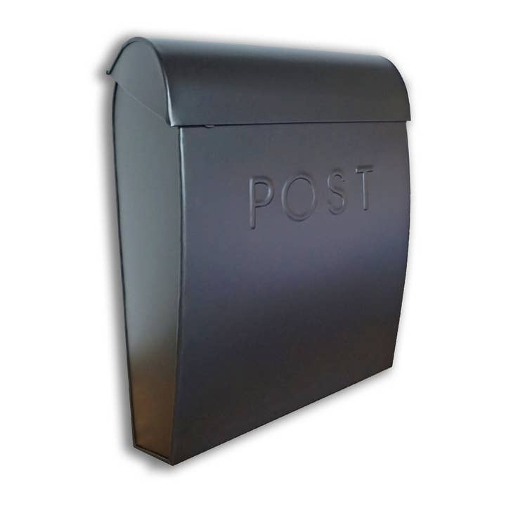 Sylvia Large Euro Mailbox Black for wholesale by NACH