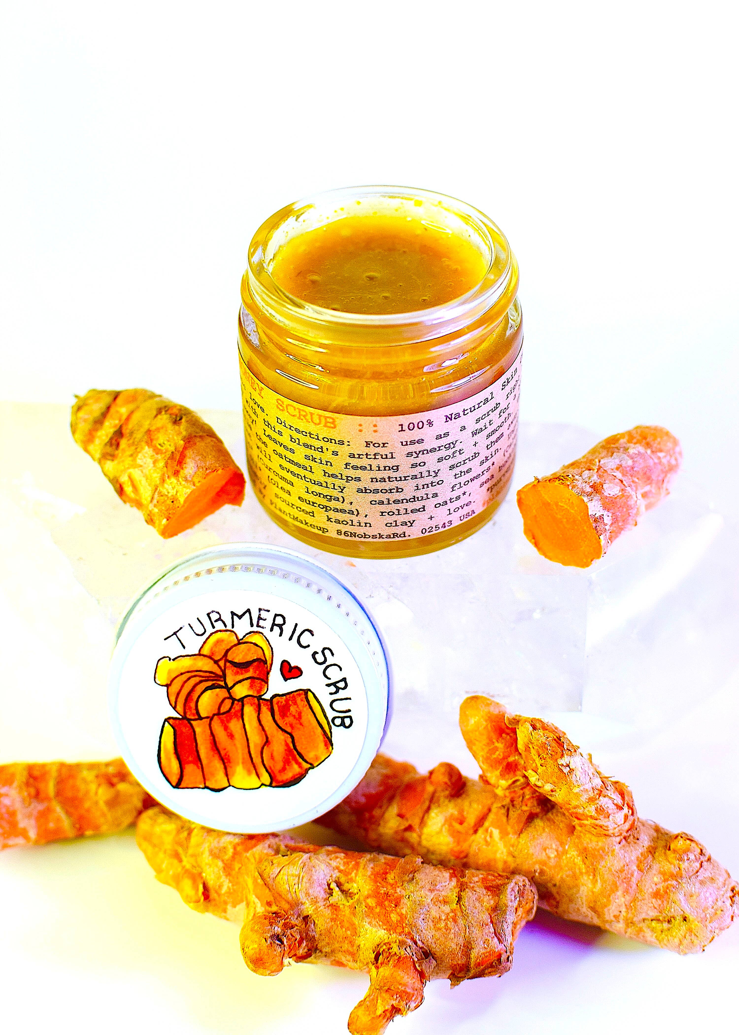 Plant Makeup - Wholesale Body Scrub/Exfoliant - Turmeric Honey Scrub0