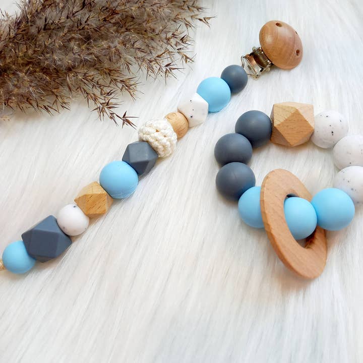 Happy by Lies - Wholesale Teether (Not Clip-On) - Baby - Bijtring Noah | siliconen bijtspeelgoed