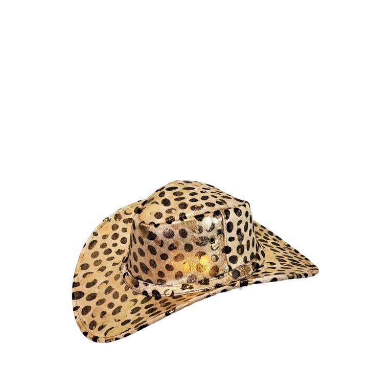 Charlie Leather - Wholesale Cowboy hat – Unisex - Xiomara Fur Cowboy Hat6