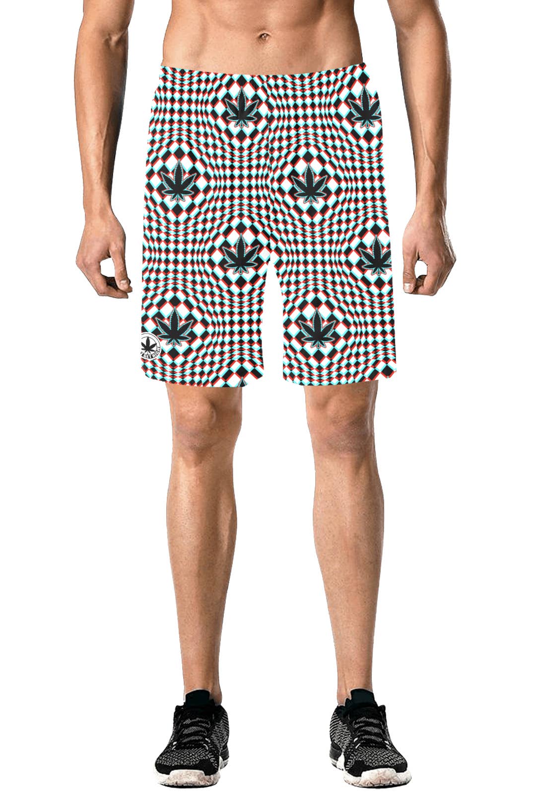 Just Get High™ – Großhandel Badeshorts – Herren – Lange Badeshorts: OffSet