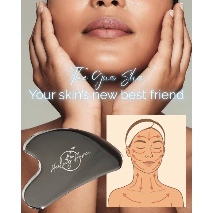 Masseur facial Gua Sha pour la vente par Healing Haven
