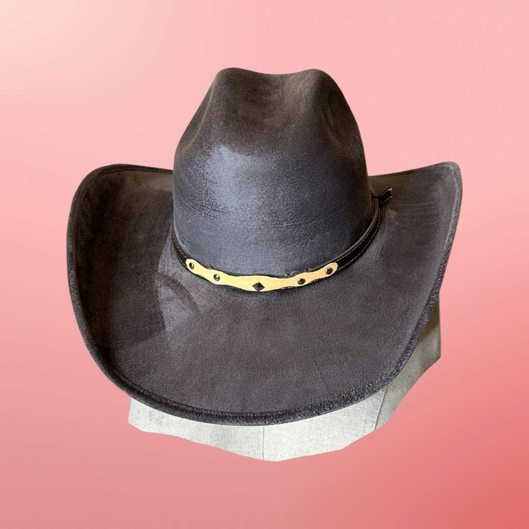 Nati Natash – wholesale Cowboyhatt - Unisex – Chihuahua cowboyhatt i veganskt mocka15
