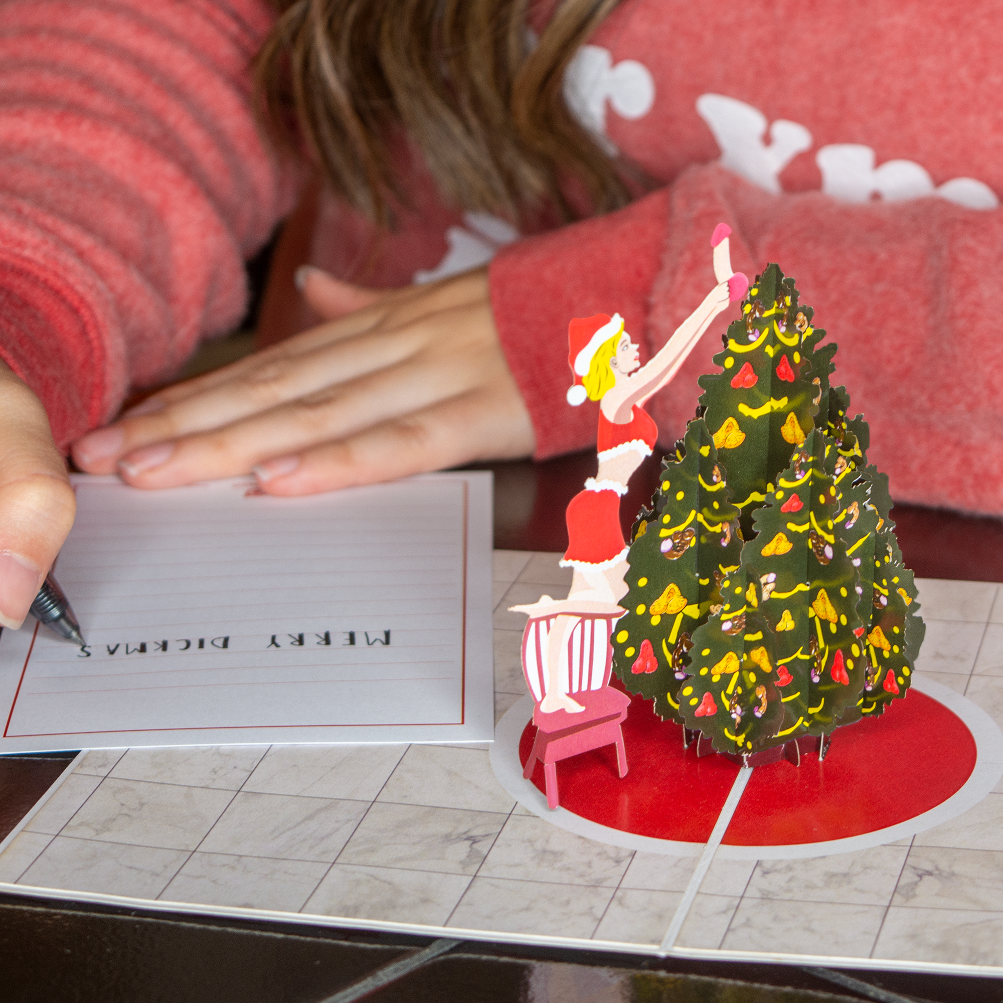 Card Foolery - Wholesale Christmas Card - Merry Dickmas Funny 3D Pop-Up Naughty Christmas Card2