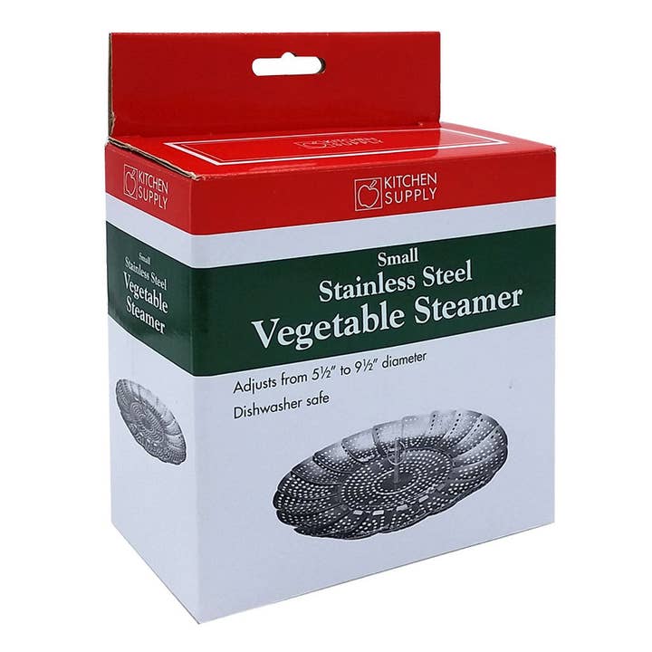 Kitchen Supply Wholesale - Wholesale Kitchen Tool/Gadget - Stainless Steel Collapsible Vegetable Steamer, Small