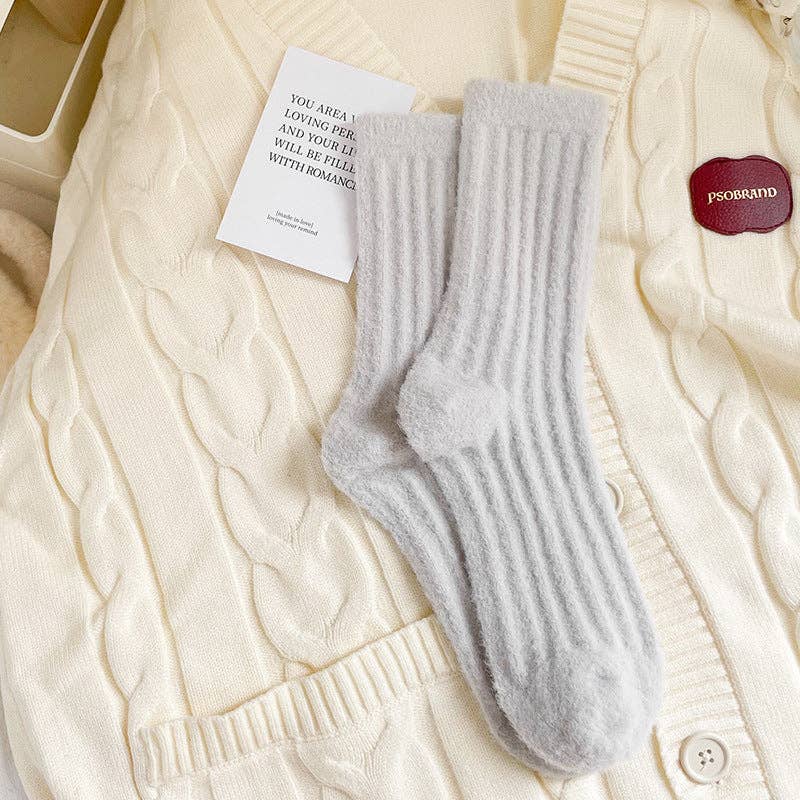 Gohobi （We cover U.S. import duties） - Wholesale Socks - Women's - Gohobi Warm Fleece Thickened Socks6