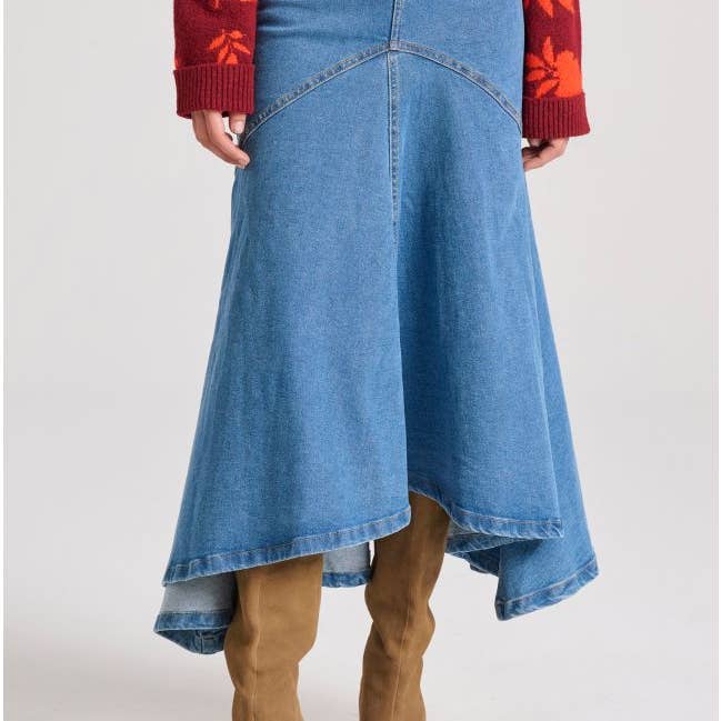 FBL010-122-14 Ladies Maxi Skirt for wholesale by Funky Buddha