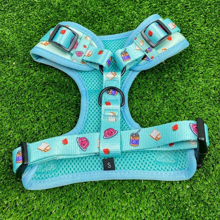 Bosco & Co - Wholesale Pet harness – Dog - Padded Adjustable Dog Harness: Peanut Butter & Jelly