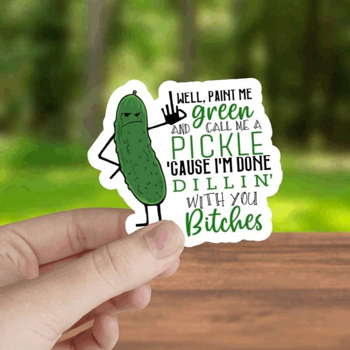 Crazilyhumbledesigns – Großhandel Aufkleber – Lustige, erwachsene Gurke, wasserdichte Aufkleber, Hydroflask-Aufkleber, Meme-Aufkleber, Laptop-Aufkleber, Tumbler-Aufkleber, Wasserflaschen-Aufkleber