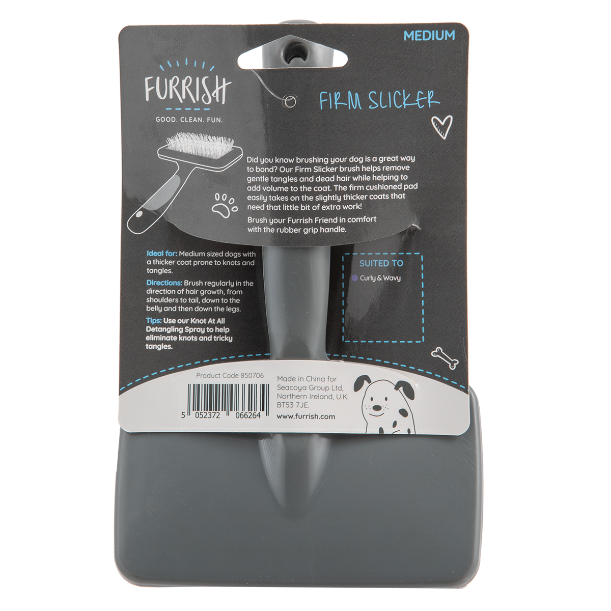 Furrish - Wholesale Pet Brush - Cat/Dog - Furrish Firm Slicker Medium5