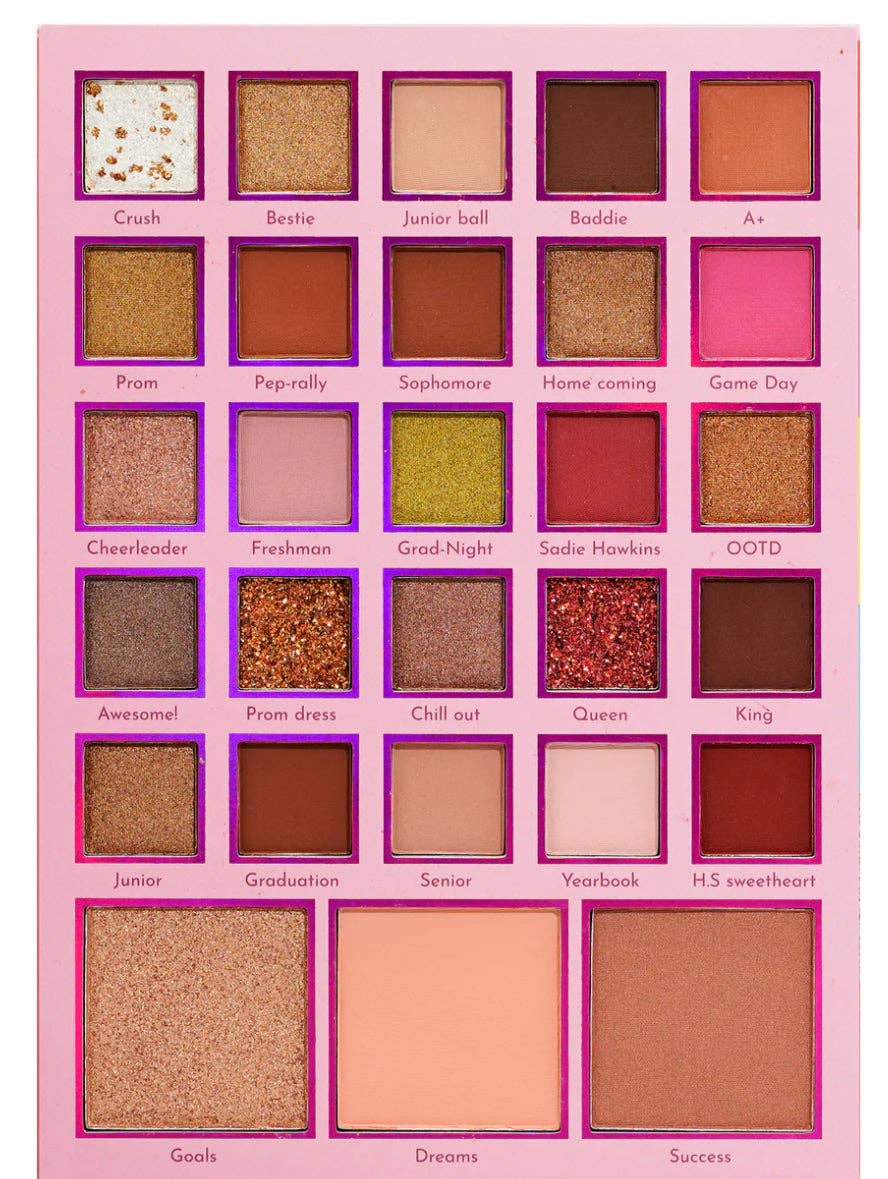 Kitty and Co./Make Up Store Near Me - Wholesale Eyeshadow Palette - Prolux Back to School Eyeshadow Palette1