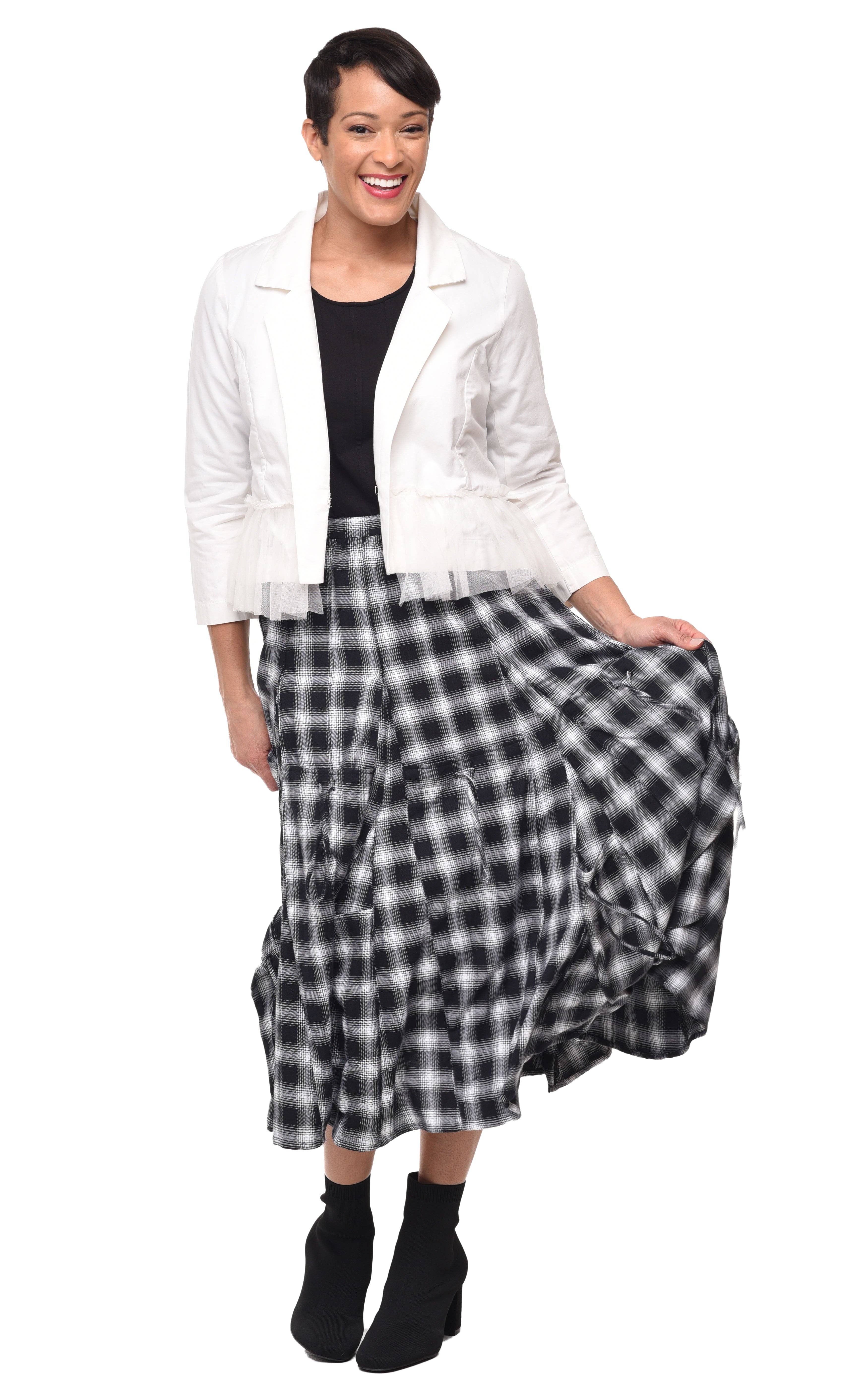 Tulip Clothing - Vente Veste – femme - Veste Julianna T404 en sergé ivoire*0