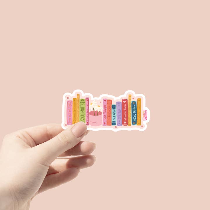 Book Trope Sticker for wholesale by Glitter Paper Scissors