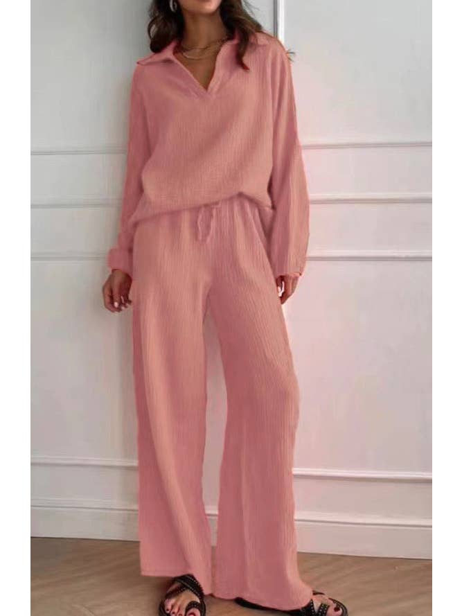 Miss Sparkling - Wholesale Top & Pant Set (NOT Loungewear) - Women's - 2-Piece pants set