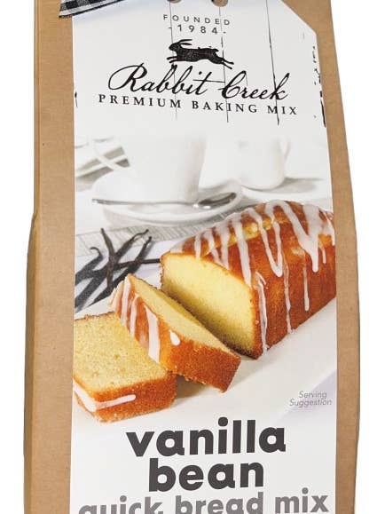 Vanilla Bean Quick Bread for wholesale by Rabbit Creek Gourmet