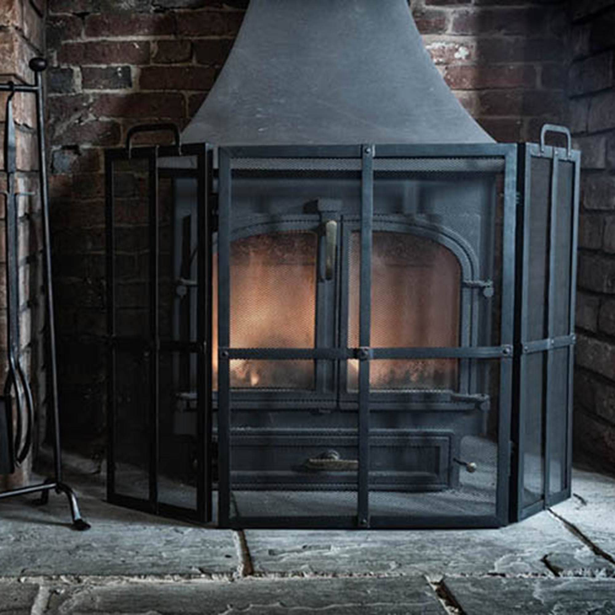 Ivyline – wholesale Ornament – Iron Fire Screen Surround0