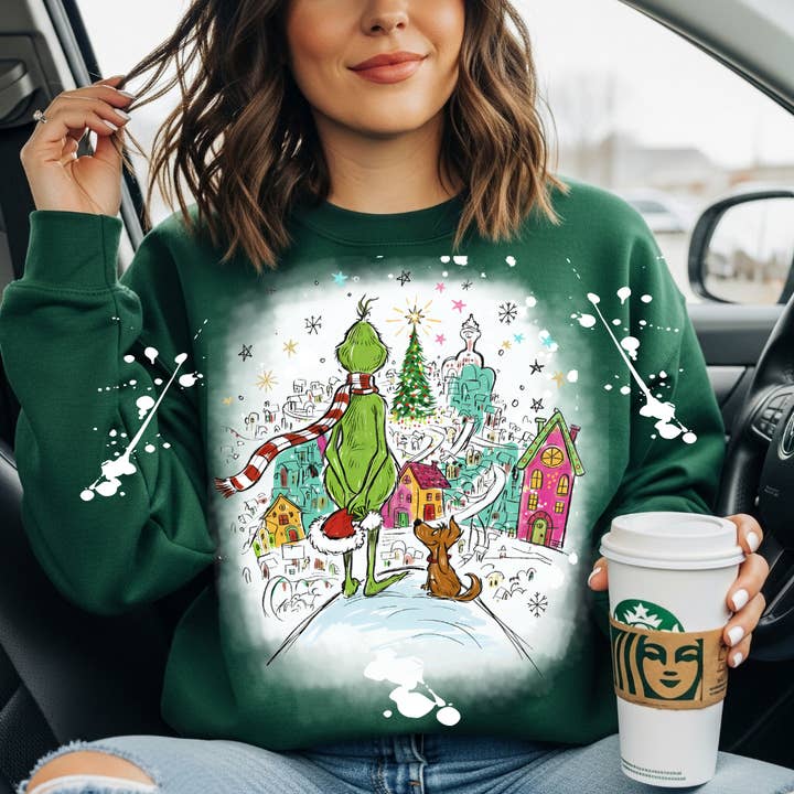 Grinch Villaquién para venta al por mayor de Ashley DeHerrera The Motherload of Tee's