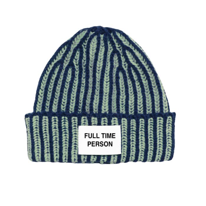Verb to do - Wholesale Beanie - Unisex - Gorro Azul- Full Time Person