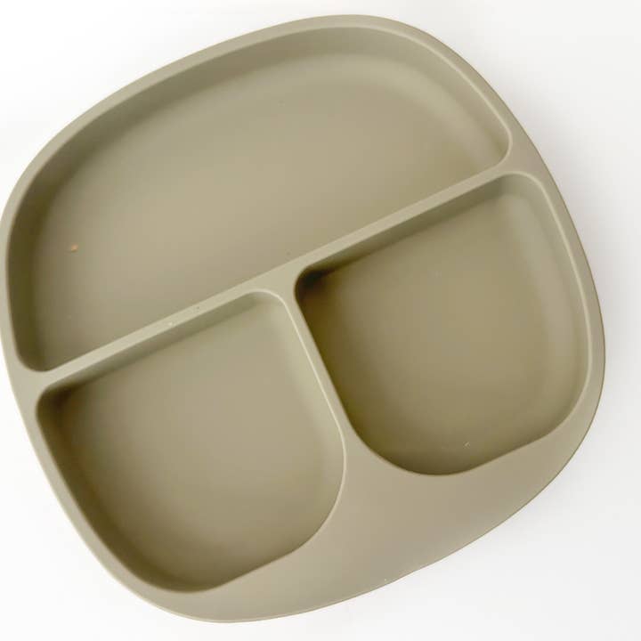 Gummy Chic - Vente Assiette – enfant et bébé - Assiette divisée en silicone à aspiration3