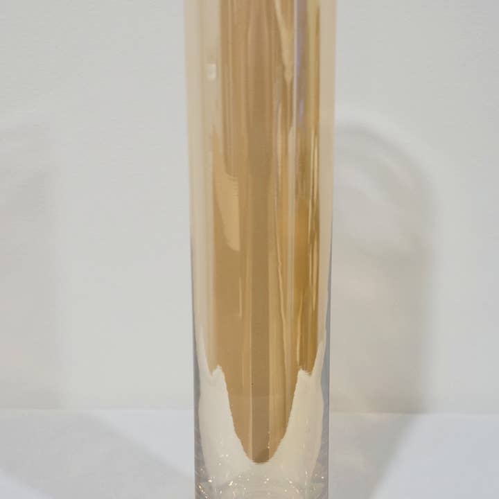 Sweet Home Deco – wholesale Vas – 8/10/12 tums hög glascylindervas mittstycken i bärnsten1