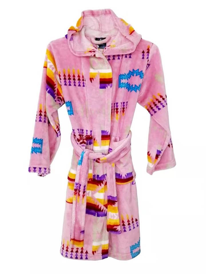 Flag Matrix Inc - Wholesale Robe - Kids - Kids Robe With Hood12