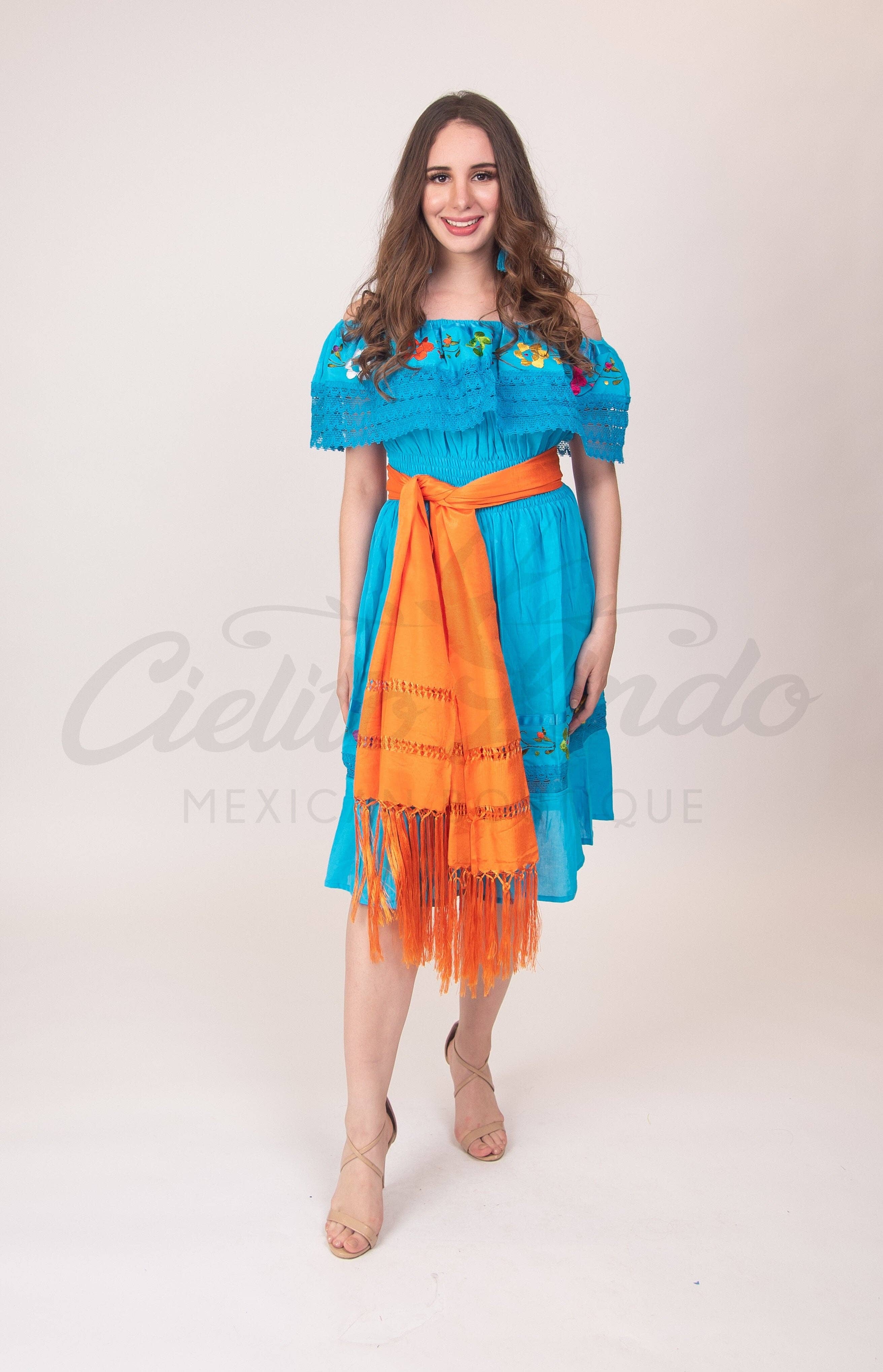 Cielito Lindo – wholesale Scarf – Women's – Silky Shawl Rebozo9