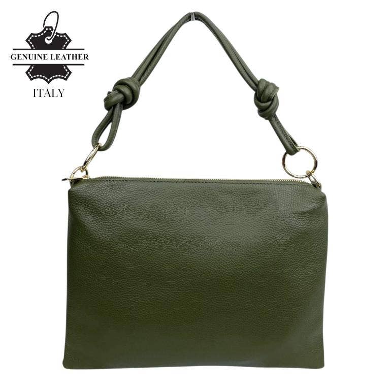 Chenson & Gorett – Großhandel Henkeltasche – Damen – Handtasche aus italienischem Leder mit Reißverschluss Damen 5802513