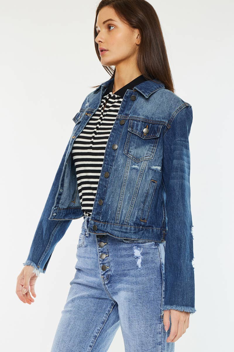 Nature Denim - Wholesale Denim Jacket - Women's - NT2097DD2