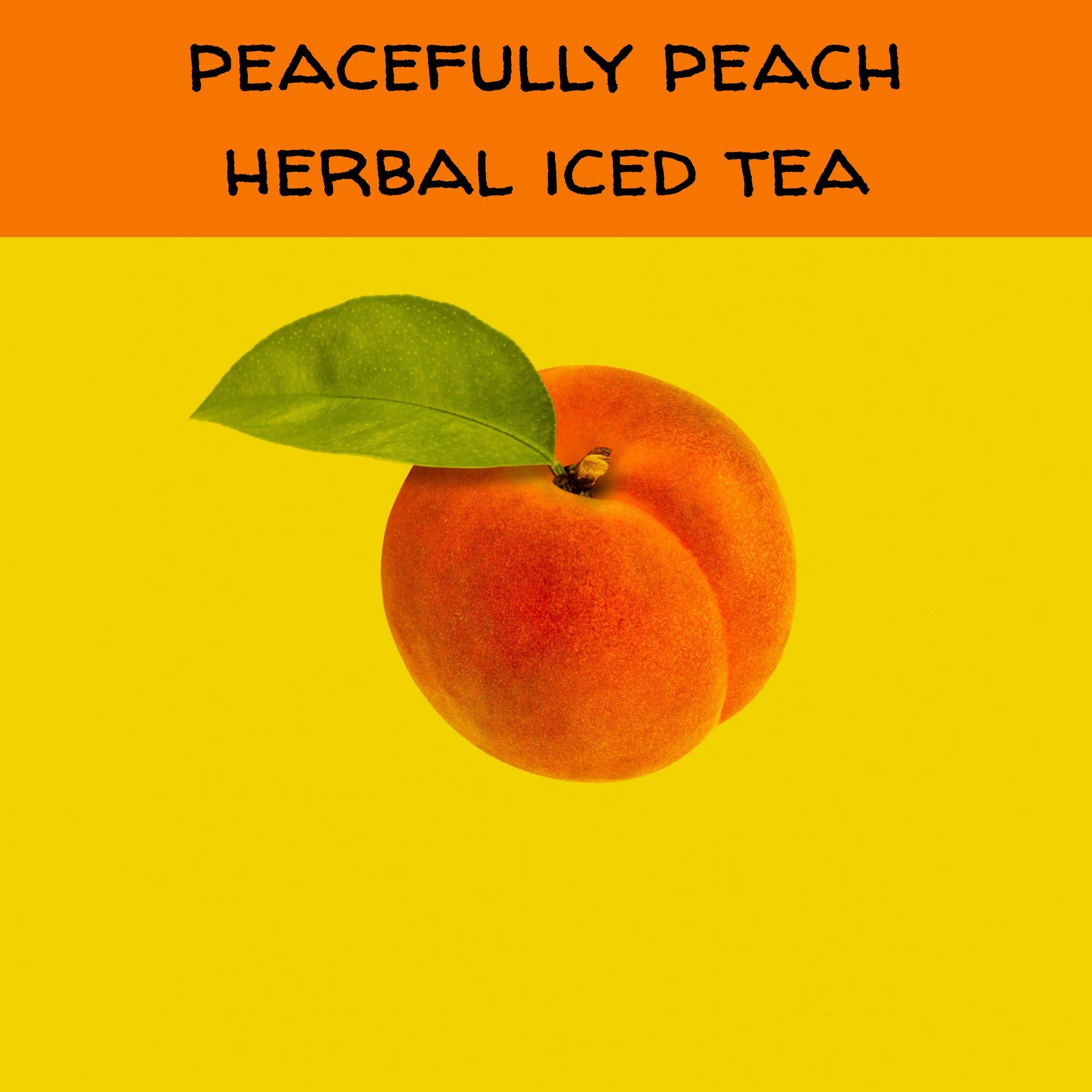 The Grateful Tea Co - Wholesale Tea Bags - Peacefully Peachy Herbal Iced Tea Bags4