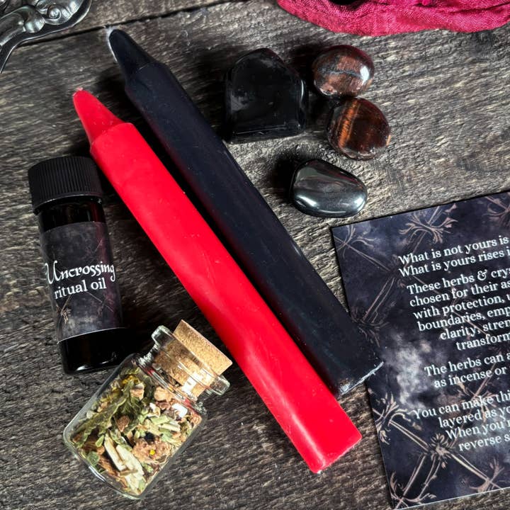 of Forest and Fae - Wholesale Meditation Supplies - Return to Sender Spell Kit • Witchcraft Shielding4