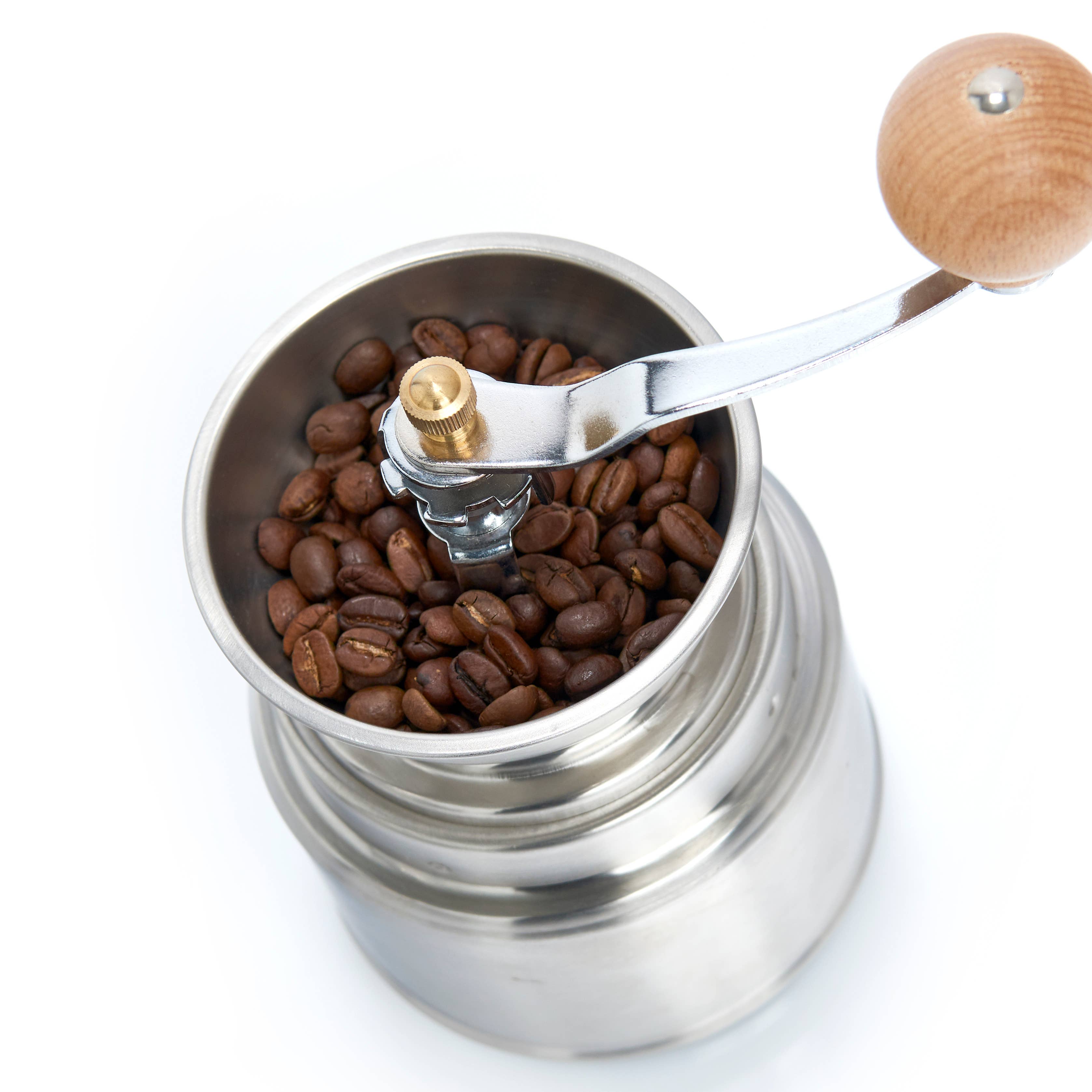 sølv Kaffekværn i rustfrit stål og metal for engroshandel på Faire2