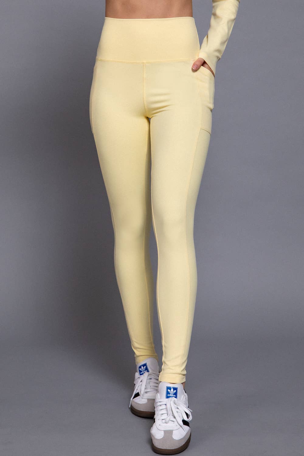 Active Basic | Active USA - Wholesale Athletic/Lounge Leggings - Women's - Waist Band Workout Leggings with Pocket26