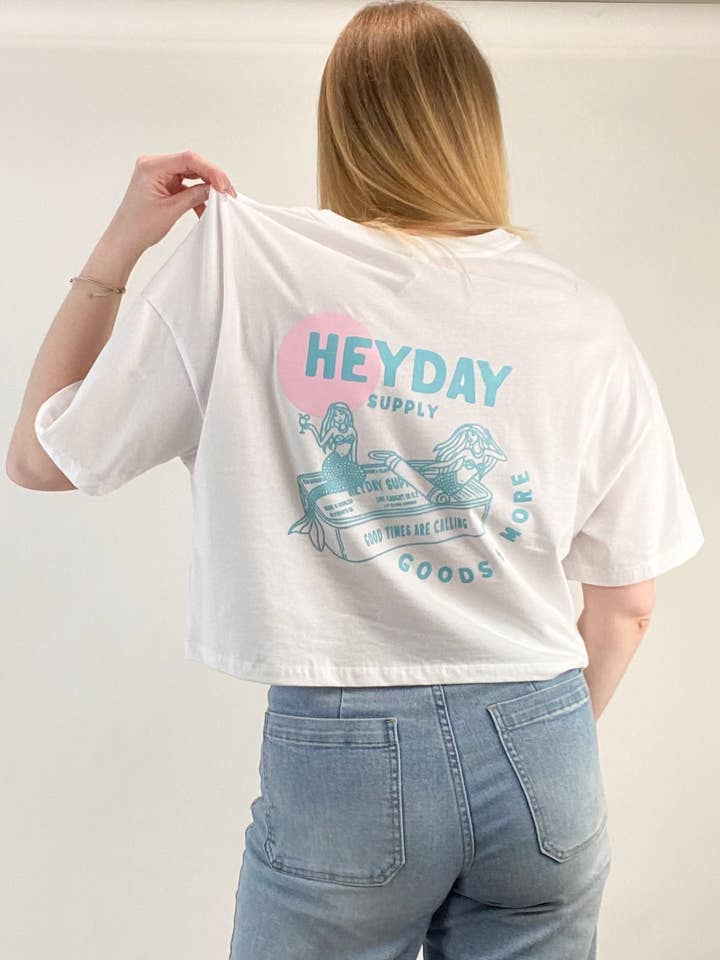 Sardine Crop Top for wholesale by Heyday Supply